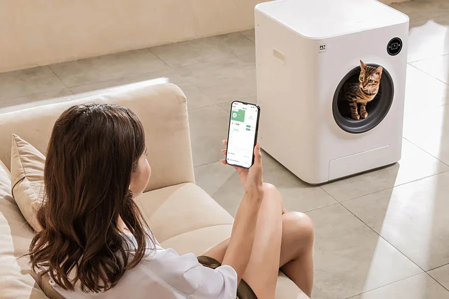 smart litter box for cats